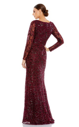 3 of 6 Mac Duggal 12412 Garnet