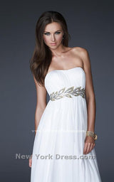 9 of 9 La Femme 15986 White/Gold