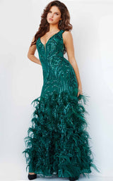 4 of 5 Jovani 05660BG Green