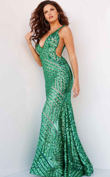 3 of 5 Jovani 24097 Emerald