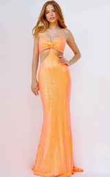 1 of 2 Jovani 23827 Orange