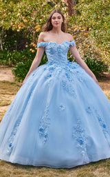 1 of 3 LaDivine 15702 Light Blue