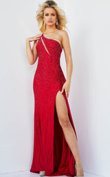 1 of 3 Jovani 09339BG Red