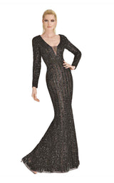 5 of 6 Janique 17015 Charcoal/Black