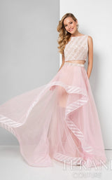 3 of 10 Terani 1711P2697 Light Pink