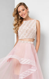 8 of 10 Terani 1711P2697 Light Pink