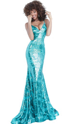 1 of 4 Jovani 1848BG Emerald