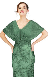 5 of 6 Cecilia Couture 1848 Emerald