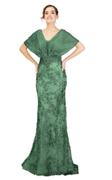 2 of 6 Cecilia Couture 1848 Emerald