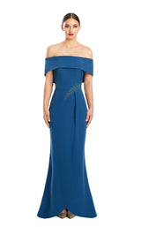 5 of 8 Daymor 1853F23 Dress Twilight-Blue