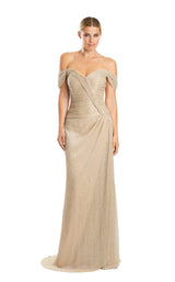 3 of 5 Daymor 1858F23 Dress Gold