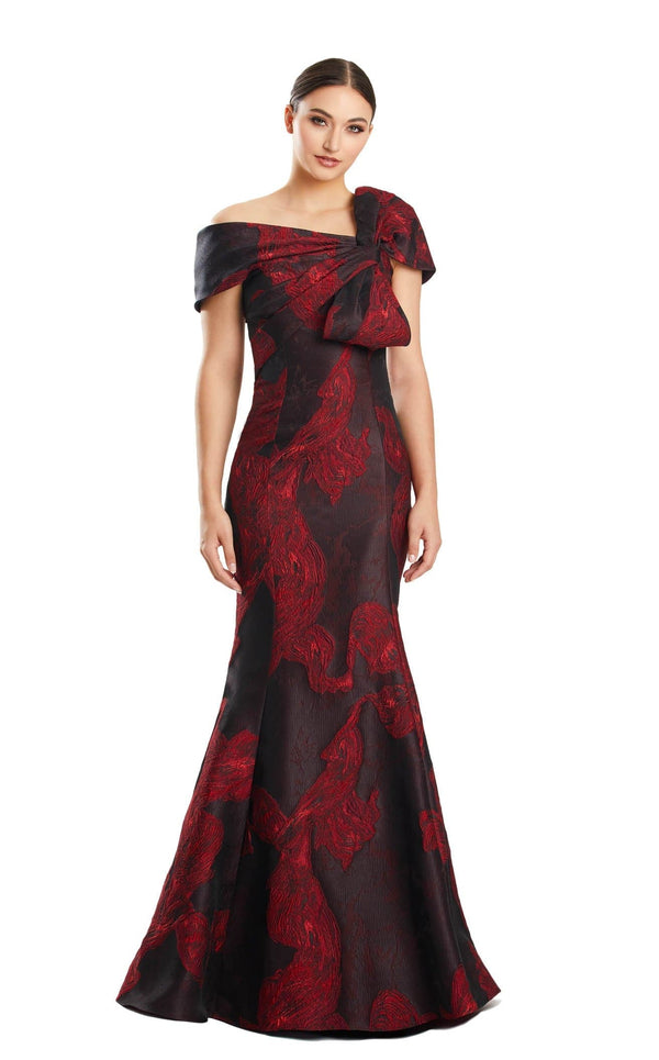 Daymor 1864F23 Dress Red-Wine