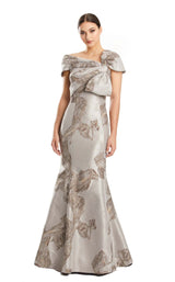 3 of 5 Daymor 1864F23 Dress Taupe-Mocha