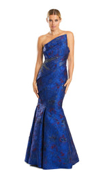 5 of 8 Daymor 1865F23 Dress Royal-Multi