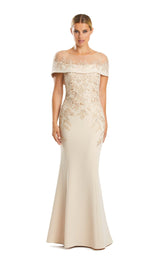 1 of 6 Daymor 1866F23 Dress Champagne