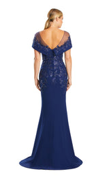 6 of 6 Daymor 1866F23 Dress Navy