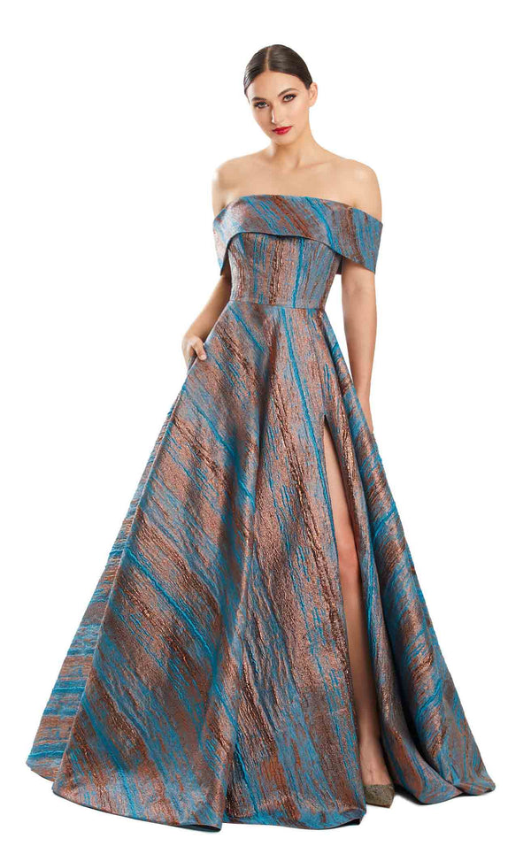 Daymor 1872F23 Dress Online Store Navy/Black / 12