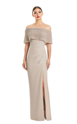 6 of 9 Daymor 1883F23 Dress Taupe