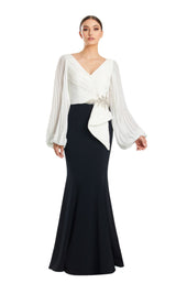 3 of 9 Daymor 1886F23 Dress Blk-White