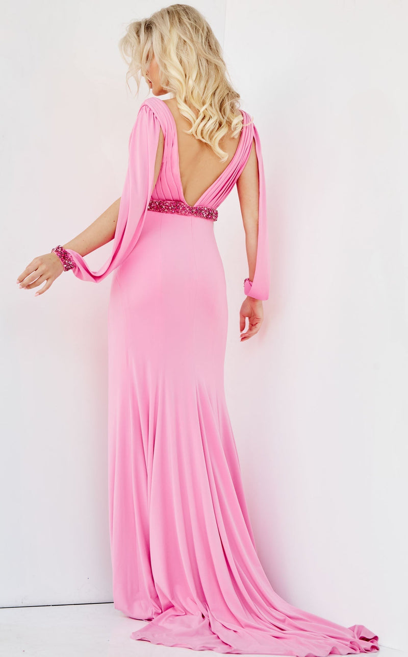 Jovani 08482 Hot Pink