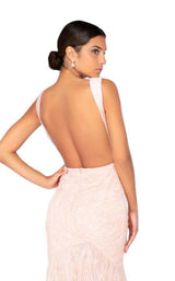 8 of 8 Terani 1911P8158 Blush-Nude