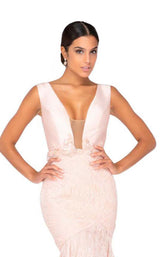 6 of 8 Terani 1911P8158 Blush-Nude