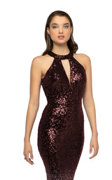 5 of 6 Terani 1911P8177 Wine-Rose-Gold