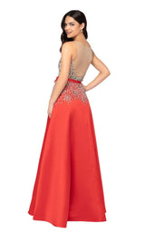 3 of 6 Terani 1911P8497 Crystal-Red