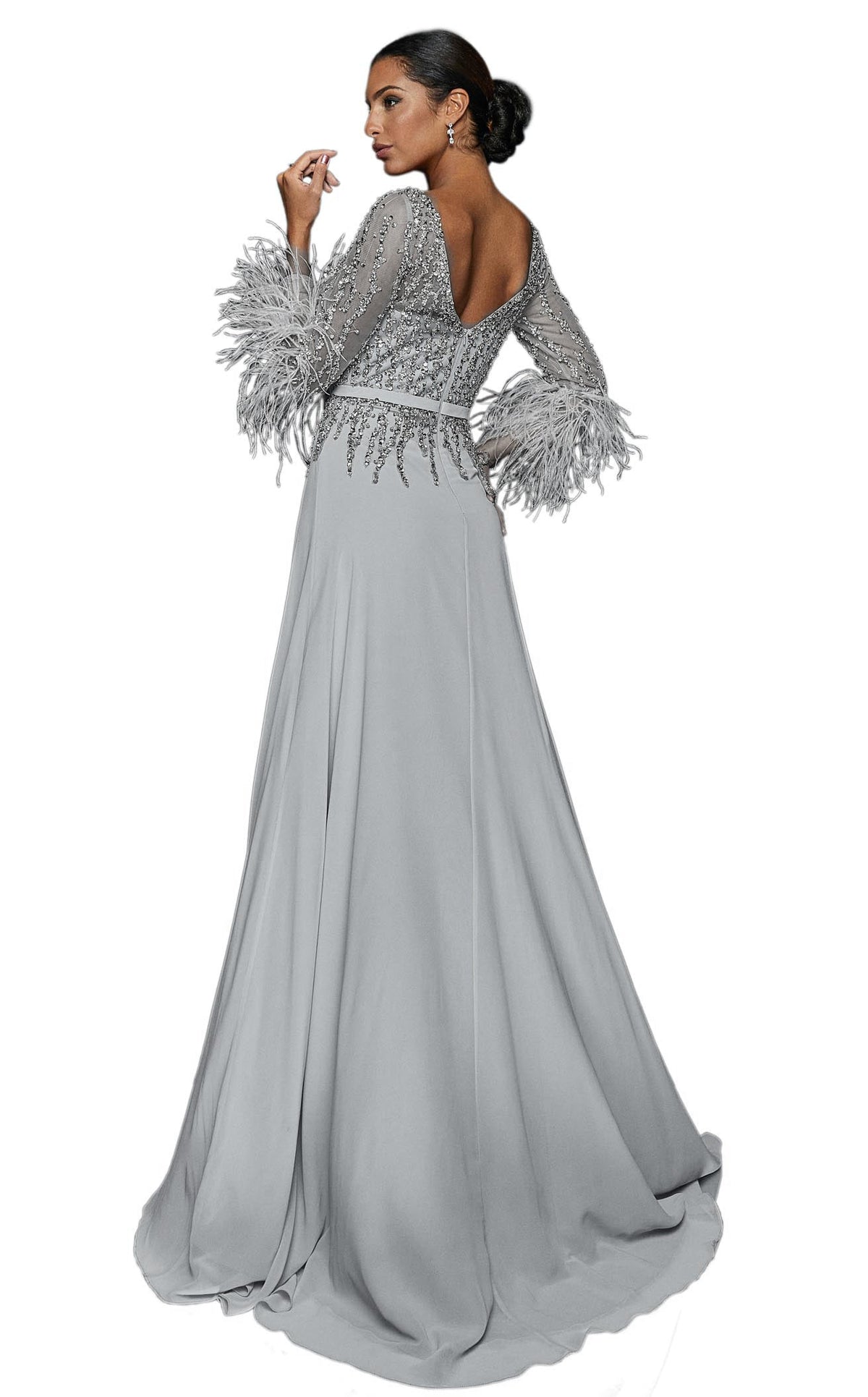 mother of the bride dresses casual Mist Dress A-Line Lace Top 3/4 Length Sleeves Chiffon Mother Of The Bride Dress Glide in grace with our satin charmeuse mother of the bride dress Baby Blue Mother of the
