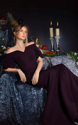 4 of 16 Janique 1941 Aubergine