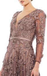2 of 3 Mac Duggal 20108 Dress Chocolate