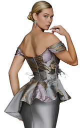 4 of 4 Terani 2011E2425 Taupe-Rose