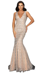 1 of 4 Terani 2012P1285 Silver-Nude