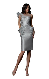 1 of 2 Terani 2021C2613 Taupe-Silver