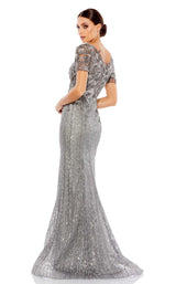 5 of 6 Mac Duggal 20282 Dress Dark-Gray