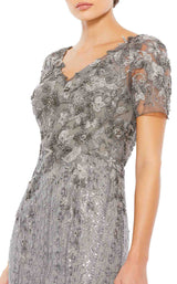 3 of 6 Mac Duggal 20282 Dress Dark-Gray