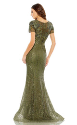 6 of 6 Mac Duggal 20282 Dress Olive