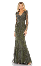 2 of 6 Mac Duggal 20349 Dress Olive