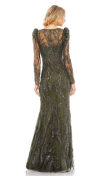 6 of 6 Mac Duggal 20349 Dress Olive