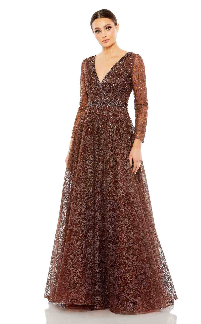 Mac Duggal 20372 Chocolate