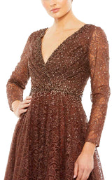 5 of 6 Mac Duggal 20372 Chocolate