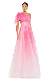 1 of 6 Mac Duggal 20377 Hot-Pink-Ombre