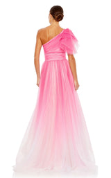 3 of 6 Mac Duggal 20377 Hot-Pink-Ombre