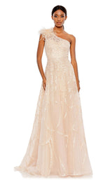 1 of 9 Mac Duggal 20389 Peach