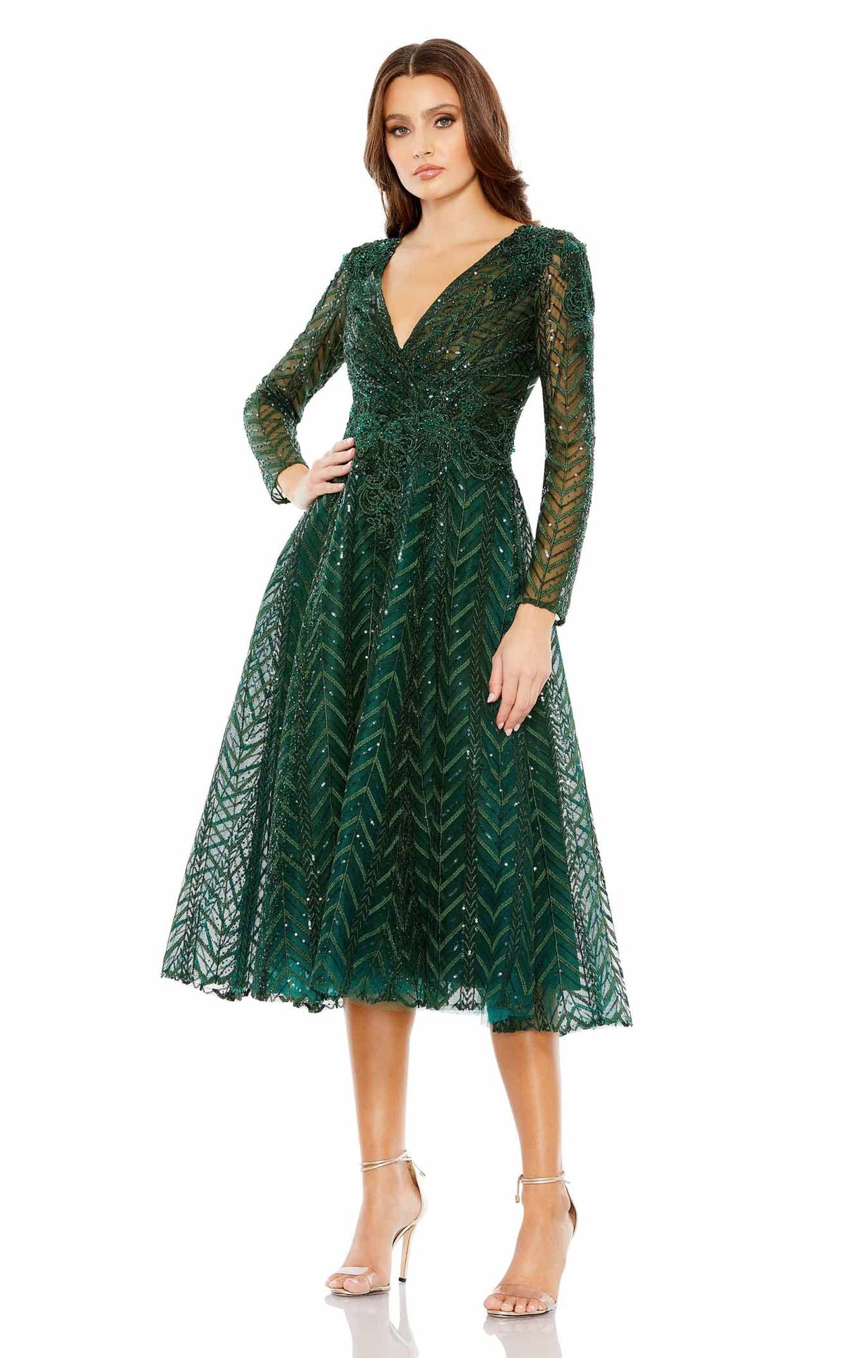 slim fit dress slacks Mac Duggal 20399 Dress