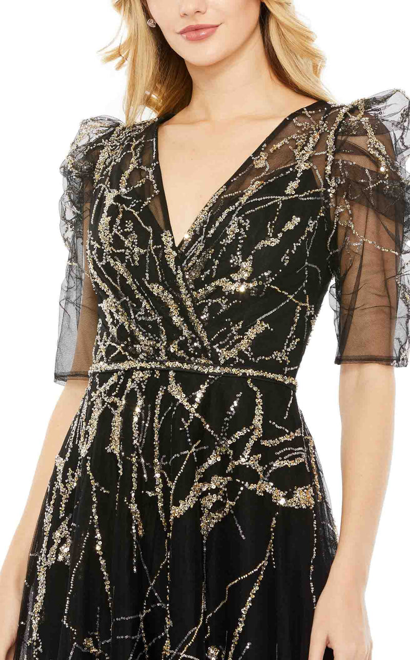 Mac Duggal 20428 Black