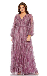 1 of 3 Mac Duggal Fabulouss 20472 Dress Mauve