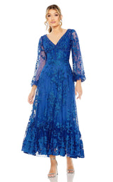 1 of 6 Mac Duggal 20512 Dress Royal