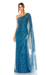 1 of 3 Mac Duggal 20528 Dress Ocean-Blue