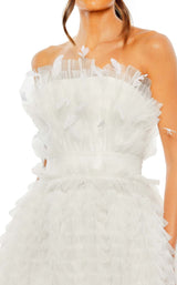 6 of 9 Mac Duggal 20530 White